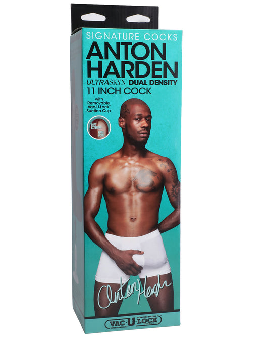 Signature Cocks - Anton Harden - 11 Inch  Ultraskyn Cock With Removable Vac-U-Lock Suction  Cup DJ8160-22-BX Signature Cocks - Anton Harden - 11 Inch  Ultraskyn Cock With Removable Vac-U-Lock Suction  Cup DJ8160-22-BX