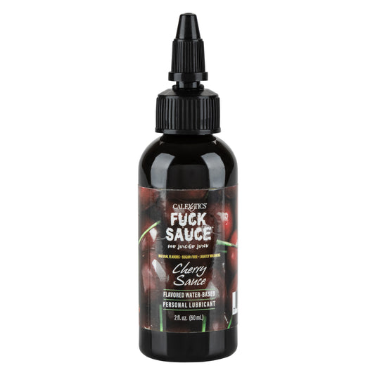 Fuck Sauce Flavored Water-Based Personal  Lubricant - Cherry - 2 Fl. Oz. SE2410051 Fuck Sauce Flavored Water-Based Personal  Lubricant - Cherry - 2 Fl. Oz. SE2410051