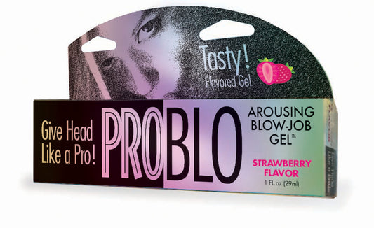 Problo Arousing Blow-Job Gel - Strawberry - 1.5 Fl. Oz. LG-BT503 Problo Arousing Blow-Job Gel - Strawberry - 1.5 Fl. Oz. LG-BT503