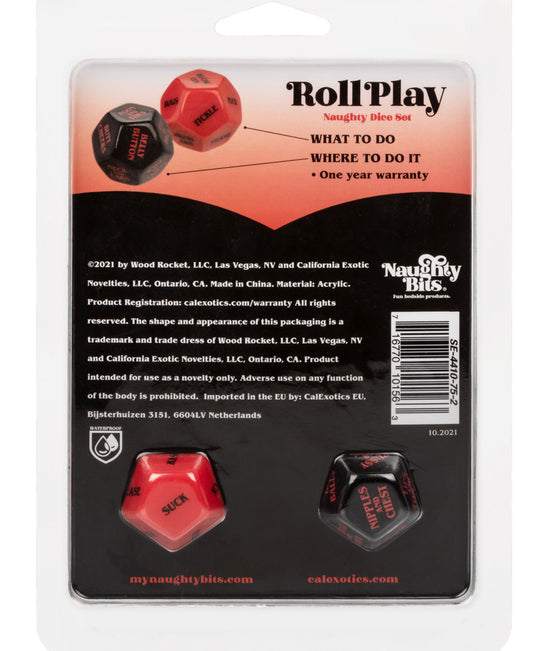Naughty Bits Roll Play Naughty Dice Set SE4410752 Naughty Bits Roll Play Naughty Dice Set SE4410752