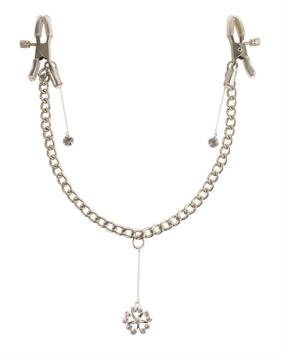 Fetish Fantasy Series Crystal Nipple Clamps PD3609-00 Fetish Fantasy Series Crystal Nipple Clamps PD3609-00