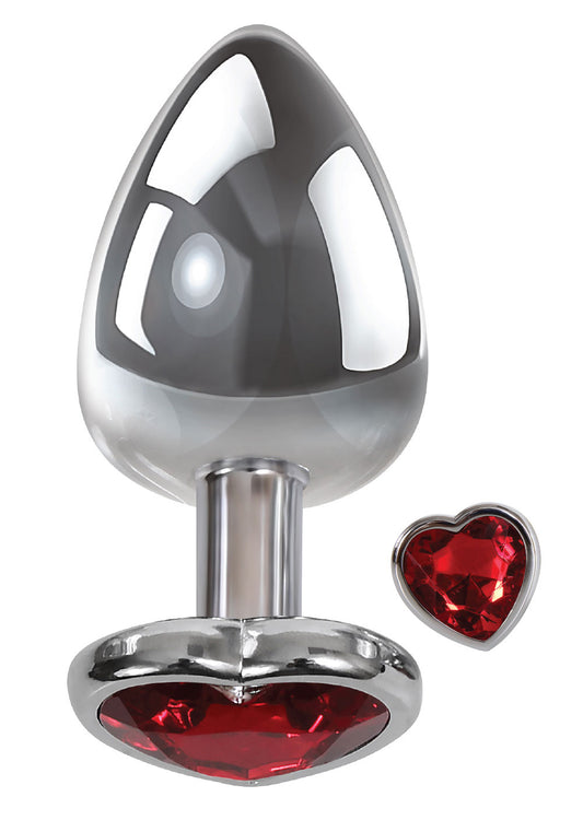 Large Red Heart Gem Anal Plug AE-WF-8126-2 Large Red Heart Gem Anal Plug AE-WF-8126-2