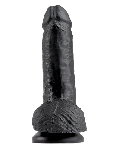 King Cock 7-Inch Cock With Balls - Black PD5506-23 King Cock 7-Inch Cock With Balls - Black PD5506-23