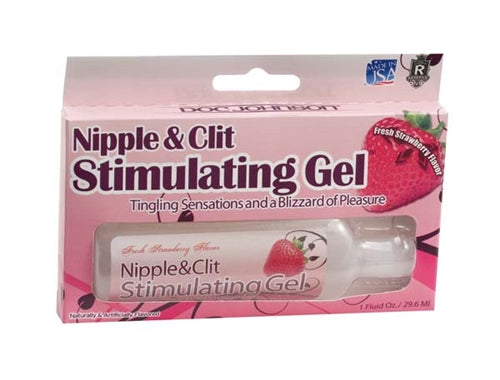 Nipple and Clit Stimulating Gel 1 Oz  - Strawberry DJ7853-02 Nipple and Clit Stimulating Gel 1 Oz  - Strawberry DJ7853-02