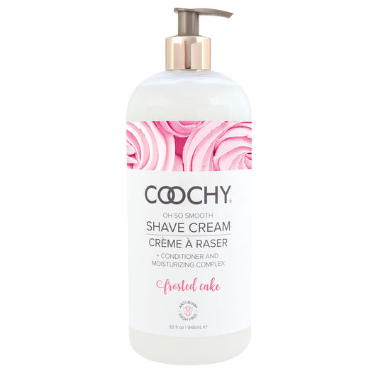 Coochy Shave Cream Frosted Cake 32 Oz COO1003-32 Coochy Shave Cream Frosted Cake 32 Oz COO1003-32