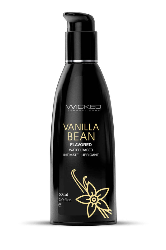 Aqua Vanilla Bean Flavored Water Based Intimate  Lubricant - 2 Fl. Oz. WS-90332 Aqua Vanilla Bean Flavored Water Based Intimate  Lubricant - 2 Fl. Oz. WS-90332