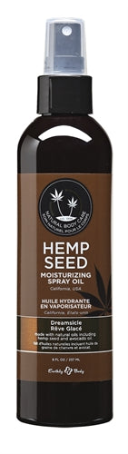 Hemp Seed Moisturizing Spray Oil - Dreamsicle - 8 Fl. Oz./ 237ml EB-GO006 Hemp Seed Moisturizing Spray Oil - Dreamsicle - 8 Fl. Oz./ 237ml EB-GO006