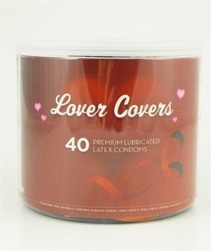 Lover Covers - 40 Count Jar PMLC40D Lover Covers - 40 Count Jar PMLC40D