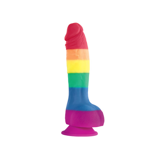 Colours Pride Edition - 6 Inch Dong - Rainbow NSN0408-06 Colours Pride Edition - 6 Inch Dong - Rainbow NSN0408-06