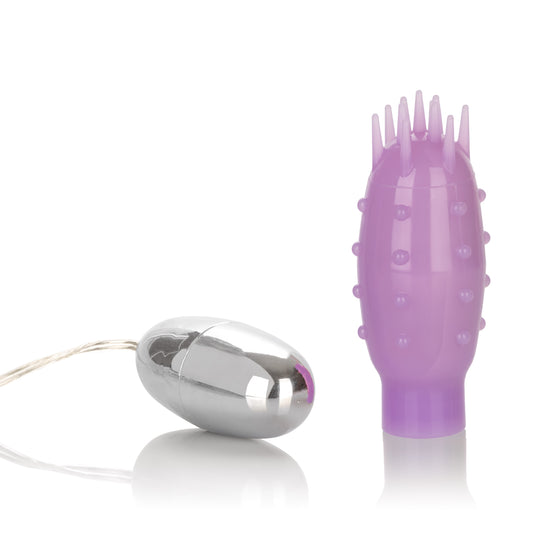Silicone Slims Vibrating Nubby Bullet - Purple SE1132142 Silicone Slims Vibrating Nubby Bullet - Purple SE1132142