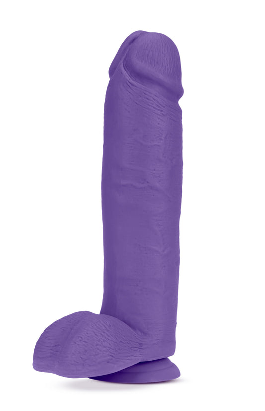 Au Naturel - Bold - Huge - 10 Inch Dildo - Purple BL-26711 Au Naturel - Bold - Huge - 10 Inch Dildo - Purple BL-26711