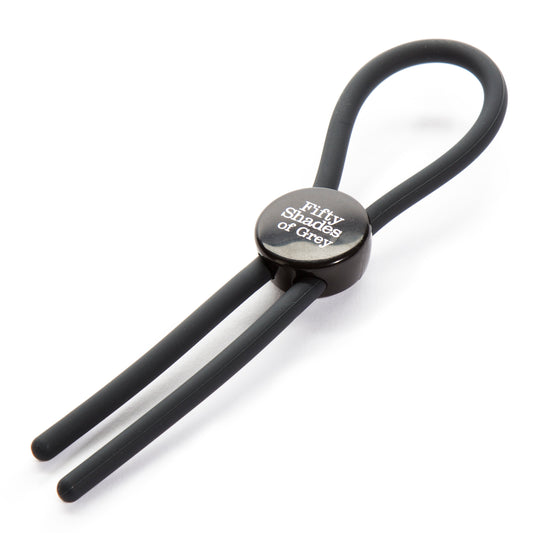 Fifty of Grey Again and Again Adjustable Cock Ring LHR-59954 Fifty of Grey Again and Again Adjustable Cock Ring LHR-59954