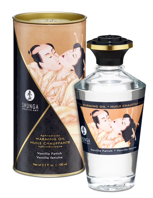 Aphrodisiac Warming Oil - Vanilla Fetish SHU2207 Aphrodisiac Warming Oil - Vanilla Fetish SHU2207