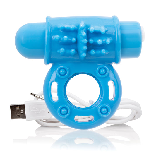 Charged Owow Rechargeable Vibe Ring - Blue AOW-BU-101E Charged Owow Rechargeable Vibe Ring - Blue AOW-BU-101E
