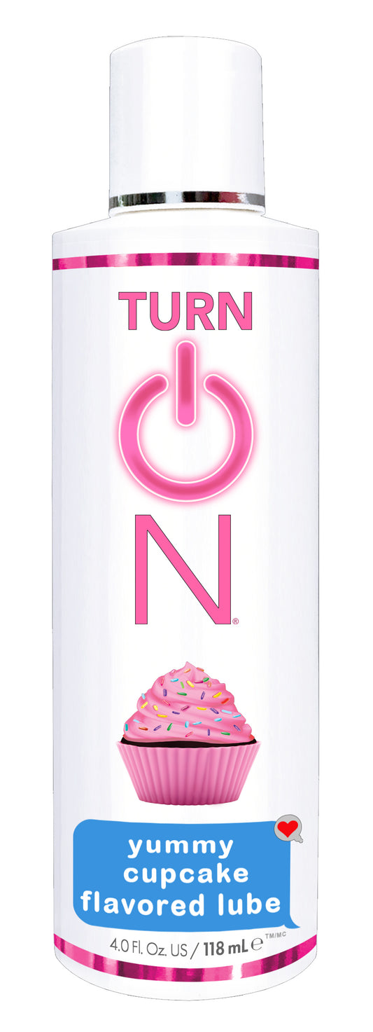 Turn on Yummy Cupcake Flavored Lube - 4 Fl. Oz. WT56611 Turn on Yummy Cupcake Flavored Lube - 4 Fl. Oz. WT56611