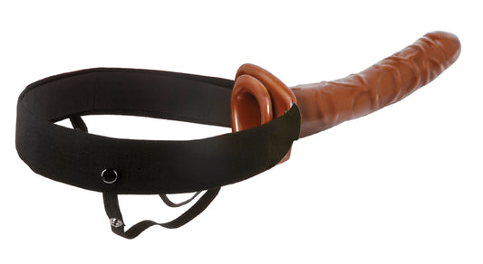 Fetish Fantasy Series 10 Inch Chocolate Dream  Hollow Strap-On PD3948-00 Fetish Fantasy Series 10 Inch Chocolate Dream  Hollow Strap-On PD3948-00