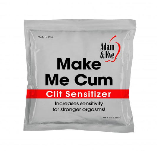 Adam and Eve Make Me Cum Clit Sensitizer - 2.5ml Foil Pack AE-LQ-7915-2E Adam and Eve Make Me Cum Clit Sensitizer - 2.5ml Foil Pack AE-LQ-7915-2E