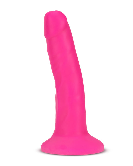 Neo Elite - 6 Inch Silicone Dual Density Cock - Neon Pink BL-54500 Neo Elite - 6 Inch Silicone Dual Density Cock - Neon Pink BL-54500
