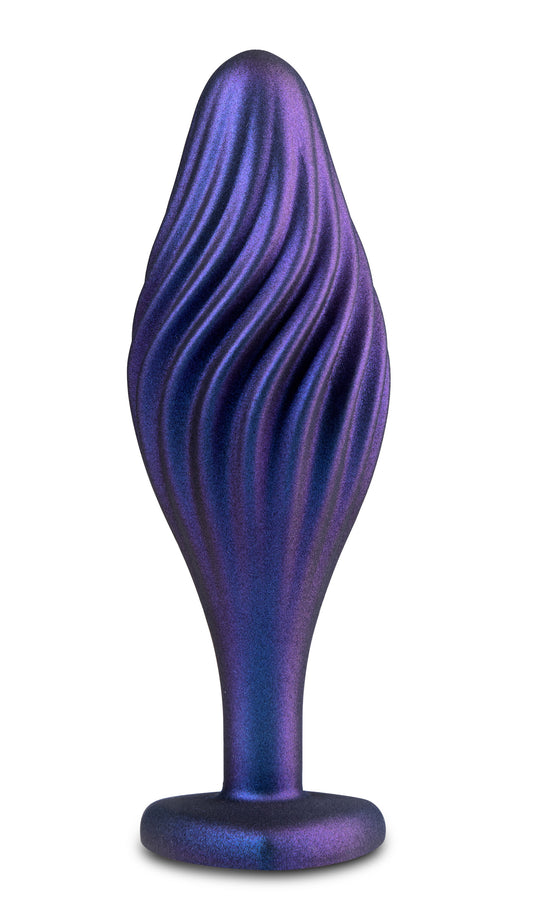 Anal Adventures Matrix - Swirling Bling Plug -  Sapphire BL-10112 Anal Adventures Matrix - Swirling Bling Plug -  Sapphire BL-10112