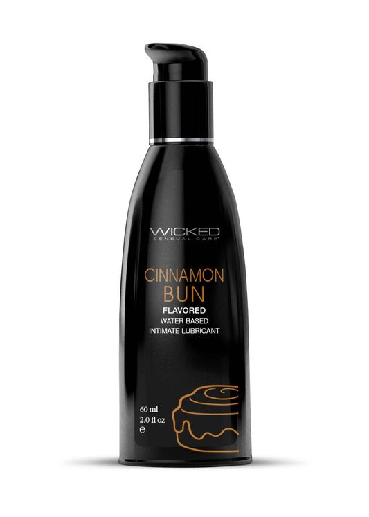 Aqua Cinnamon Bun Flavored Water Based Intimate  Lubricant - 2 Fl. Oz. WS-90342 Aqua Cinnamon Bun Flavored Water Based Intimate  Lubricant - 2 Fl. Oz. WS-90342