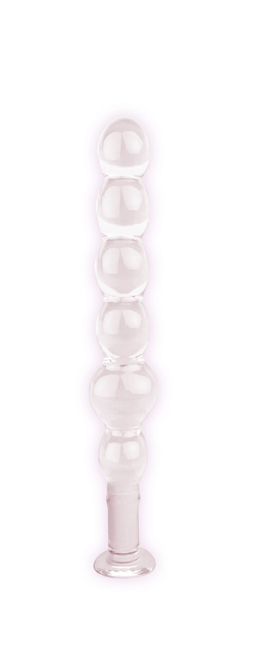 The 9's Glass Thins - Elliptical Glass Plug IC2685 The 9's Glass Thins - Elliptical Glass Plug IC2685