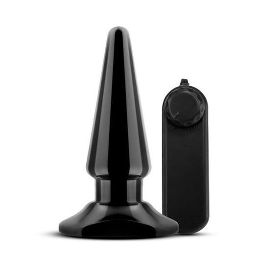 Anal Adventures - Basic Vibrating Anal Pleaser -  Black BL-10605 Anal Adventures - Basic Vibrating Anal Pleaser -  Black BL-10605