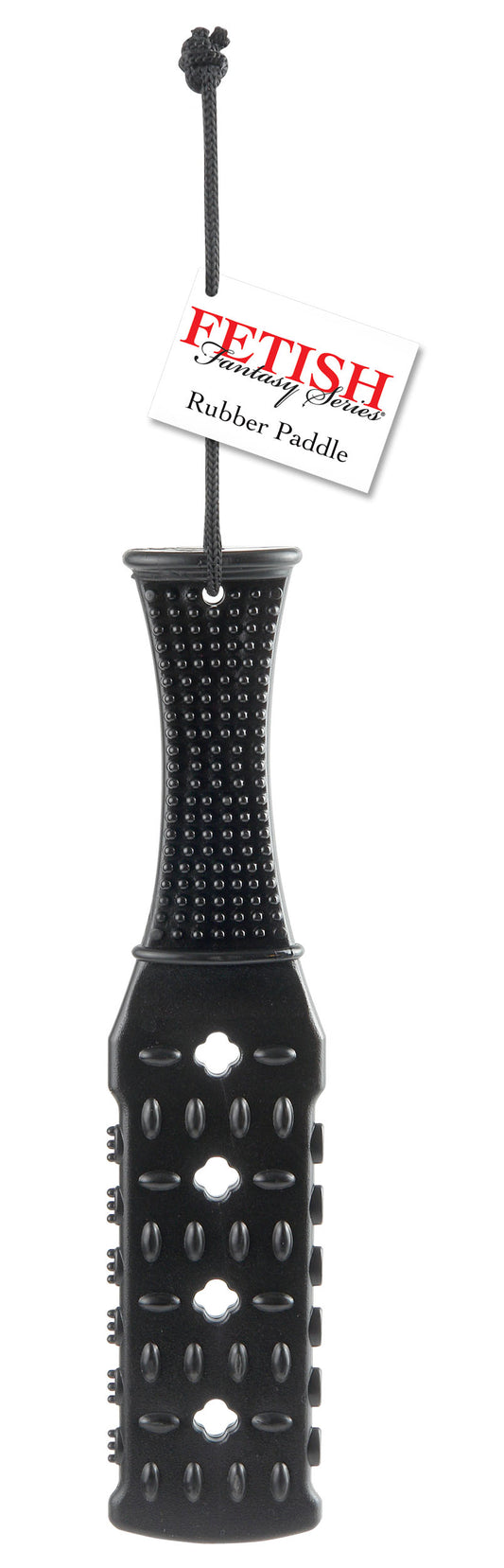 Fetish Fantasy Series Rubber Paddle - Black PD3747-23 Fetish Fantasy Series Rubber Paddle - Black PD3747-23