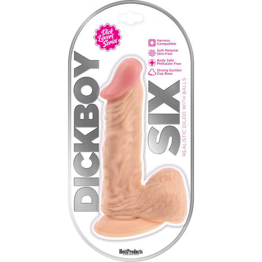 Dick Boy 6 Inch Dildo - Flesh HTP3310 Dick Boy 6 Inch Dildo - Flesh HTP3310