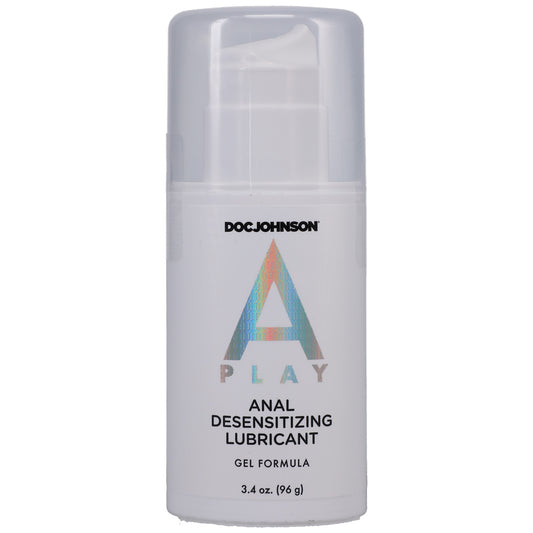 A-Play - Anal Desensitizing Lubricant - Gel  Formula - 3.4 Fl. Oz. - Bulk DJ0301-01-BU A-Play - Anal Desensitizing Lubricant - Gel  Formula - 3.4 Fl. Oz. - Bulk DJ0301-01-BU