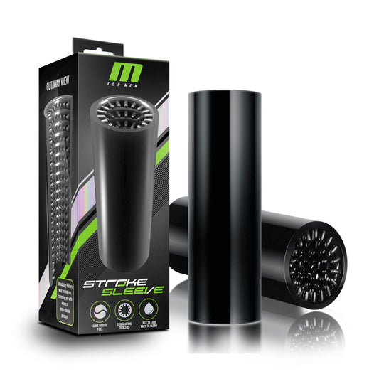 M for Men - Stroke Sleeve - Black BL-20105 M for Men - Stroke Sleeve - Black BL-20105