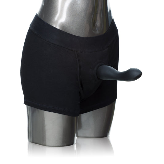 Packer Gear Boxer Brief Harness  - Medium/large - Black SE1576103 Packer Gear Boxer Brief Harness  - Medium/large - Black SE1576103