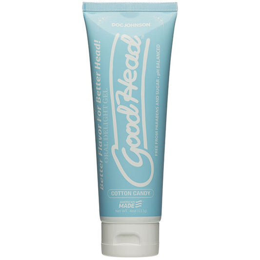 Goodhead - Oral Delight Gel - 4 Oz Tube - Cotton  Candy DJ1360-09-BX Goodhead - Oral Delight Gel - 4 Oz Tube - Cotton  Candy DJ1360-09-BX