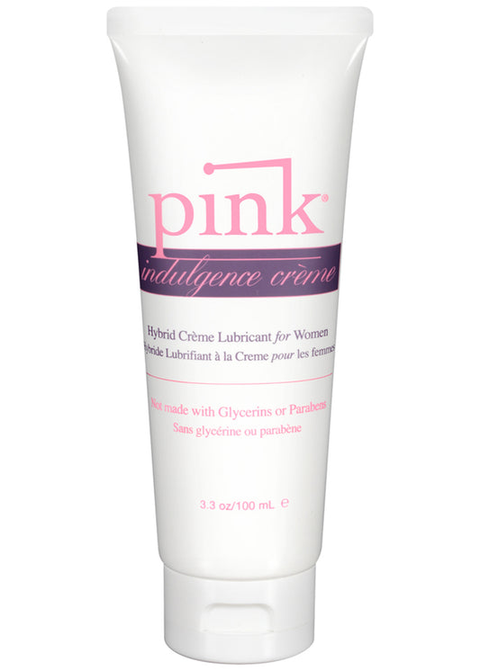 Pink Indulgence Creme Hybrid Lubricant for Women - 3.3 Oz. / 100 ml PNK-IND-T-3.3 Pink Indulgence Creme Hybrid Lubricant for Women - 3.3 Oz. / 100 ml PNK-IND-T-3.3