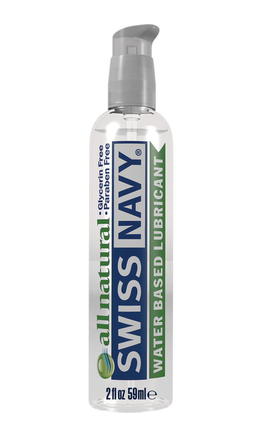 Swiss Navy Premium All Natural Lubricant - 2 Oz. MD-SNAN2 Swiss Navy Premium All Natural Lubricant - 2 Oz. MD-SNAN2