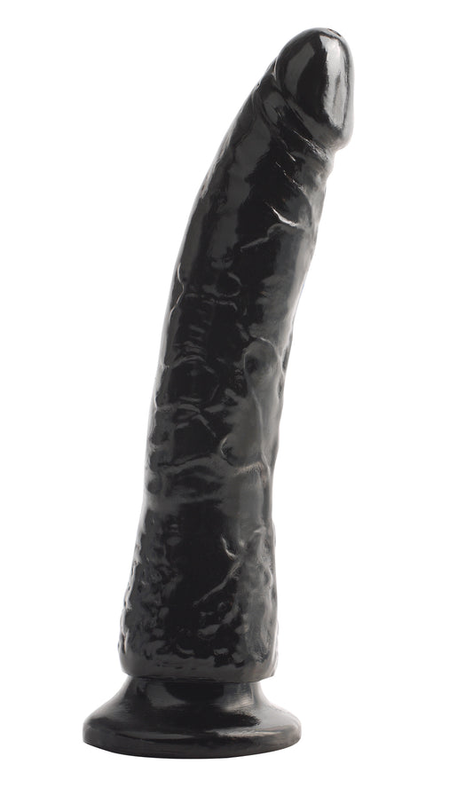 Basix Rubber Works - Slim 7 Inch With Suction Cup - Black PD4223-23 Basix Rubber Works - Slim 7 Inch With Suction Cup - Black PD4223-23