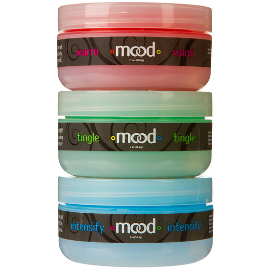 Mood Arousal Gels - Warm, Tingle, Intensify DJ1362-15-BU Mood Arousal Gels - Warm, Tingle, Intensify DJ1362-15-BU