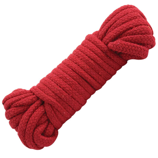 Bondage Rope - Cotton - Japanese Style - Red DJ2100-02 Bondage Rope - Cotton - Japanese Style - Red DJ2100-02