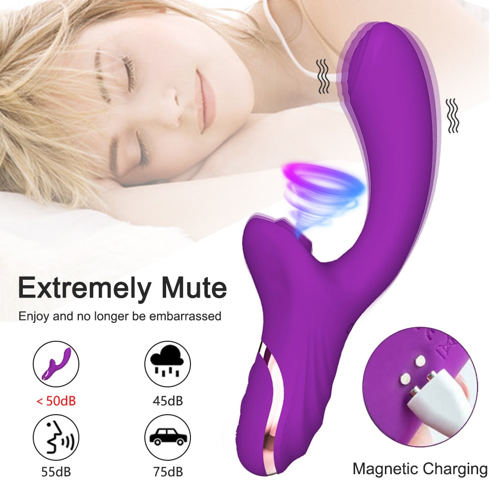 20 Modes G-Spot and Clitoral Suction Stimulator