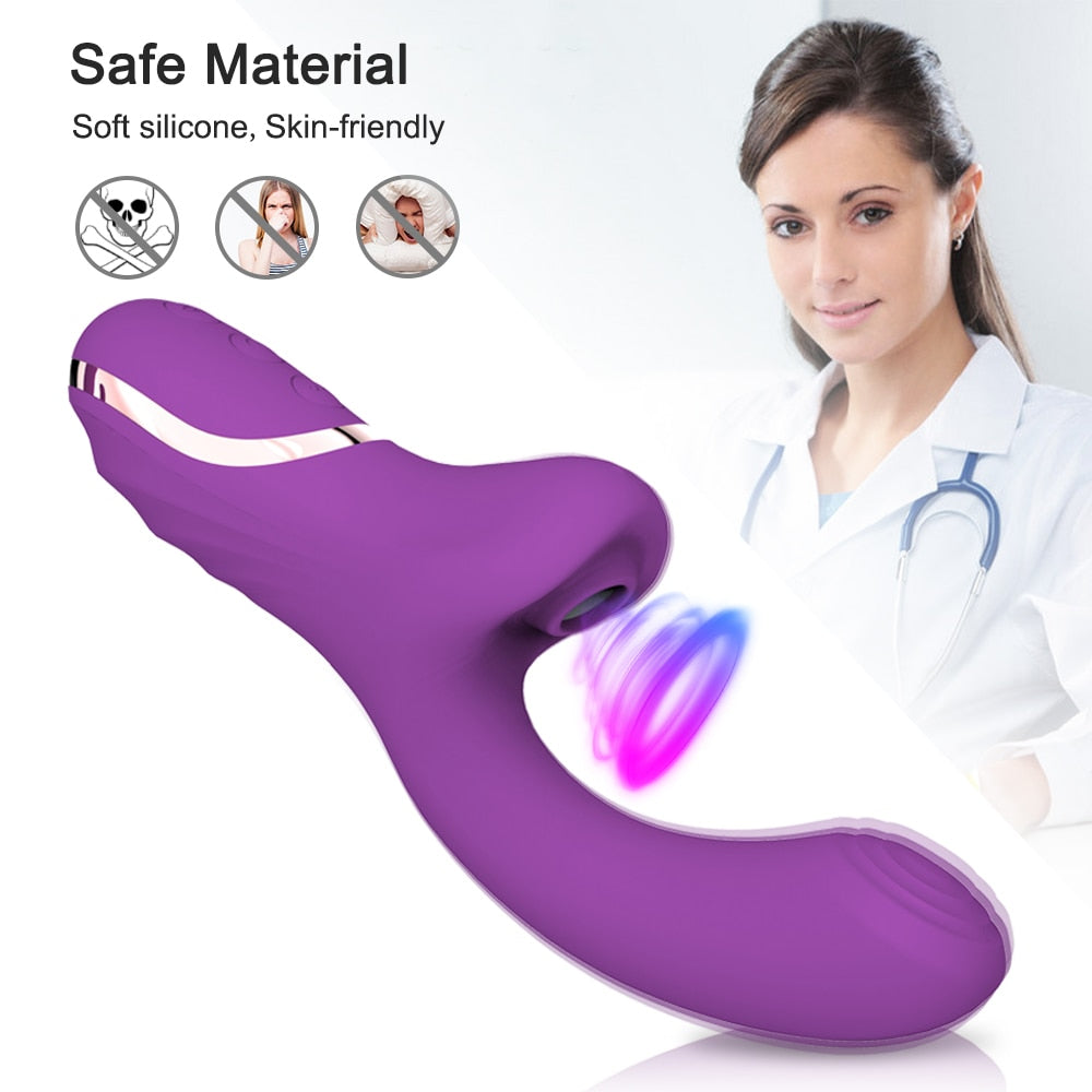 20 Modes G-Spot and Clitoral Suction Stimulator