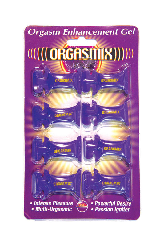 Orgasmix Pillow Packs Blister Card - 8 Piece HTP2195 Orgasmix Pillow Packs Blister Card - 8 Piece HTP2195