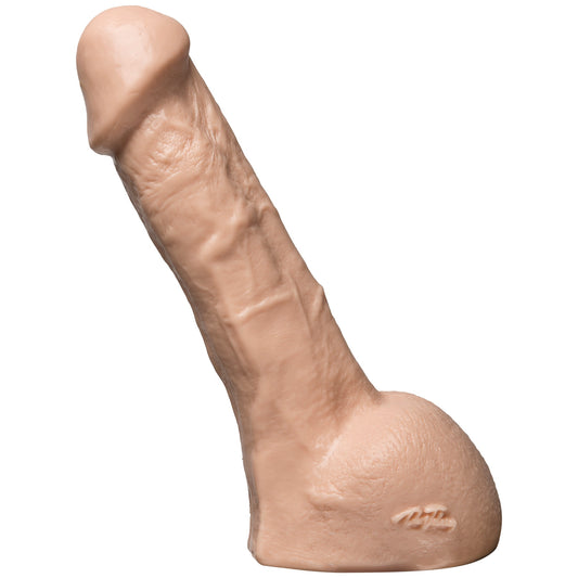 Vac-U-Lock Perfect Erect Realistic Cock - White DJ1015-18 Vac-U-Lock Perfect Erect Realistic Cock - White DJ1015-18