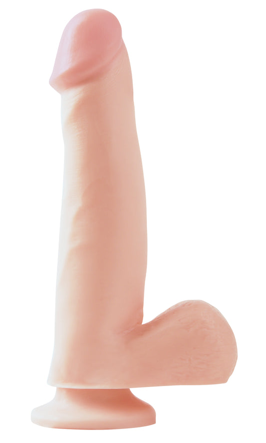 Basix Rubber Works 7.5 Inch Dong With Suction Cup  - Flesh PD4228-21 Basix Rubber Works 7.5 Inch Dong With Suction Cup  - Flesh PD4228-21