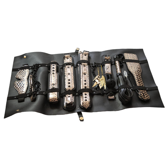 The Traveler 10 Piece Restraint and Bondage Play Kit NW2996 The Traveler 10 Piece Restraint and Bondage Play Kit NW2996