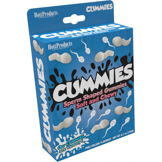 Sperm Shape Gummies Pina Colada Flavored 4.2oz HTP3318 Sperm Shape Gummies Pina Colada Flavored 4.2oz HTP3318