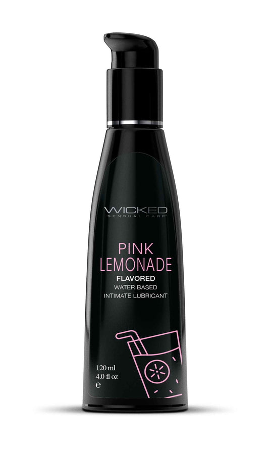 Aqua Pink Lemonade Flavored Water Based Intimate  Lubricant - 4 Fl. Oz. WS-90374 Aqua Pink Lemonade Flavored Water Based Intimate  Lubricant - 4 Fl. Oz. WS-90374