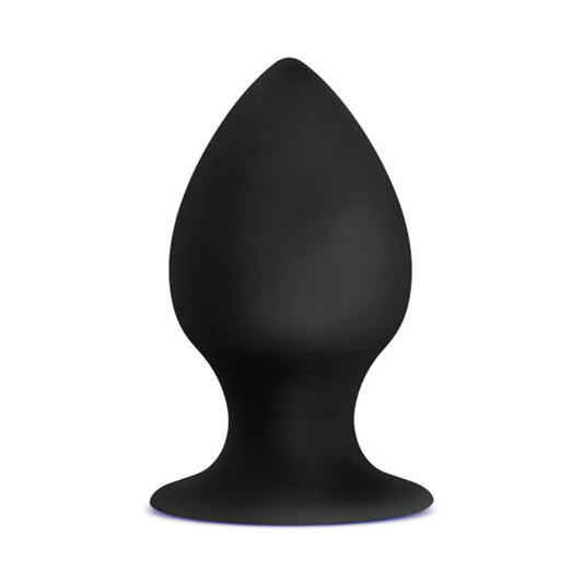 Anal Adventures - Platinum - Silicone Anal Stout  Plug - Medium - Black BL-81105 Anal Adventures - Platinum - Silicone Anal Stout  Plug - Medium - Black BL-81105