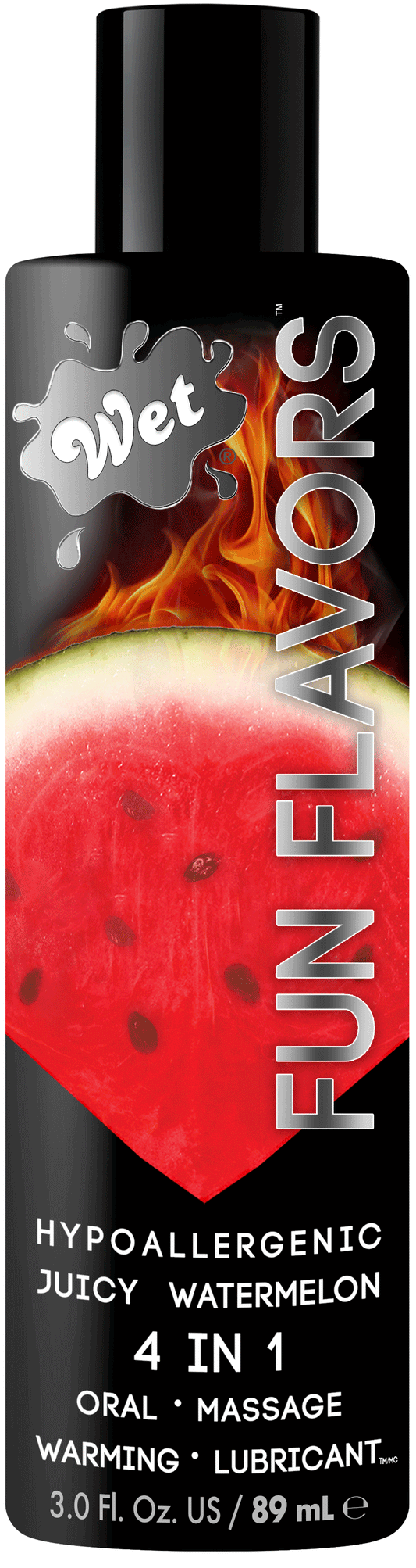 Wet Fun Flavors Juicy Watermelon - 3 Fl. Oz. WT20429 Wet Fun Flavors Juicy Watermelon - 3 Fl. Oz. WT20429