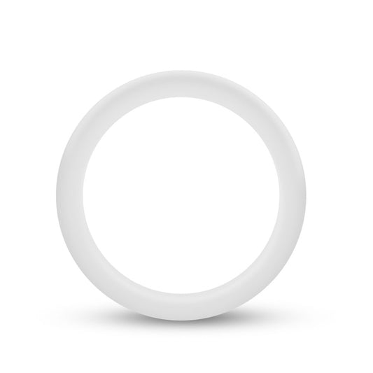 Performance - Silicone Glo Cock Ring - White  Glow BL-91166 Performance - Silicone Glo Cock Ring - White  Glow BL-91166