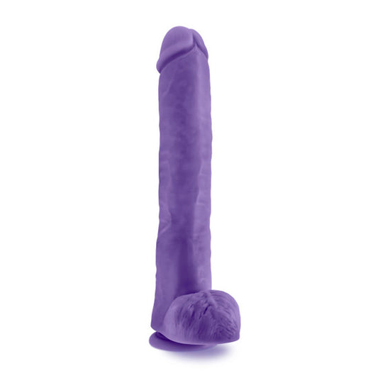 Au Naturel - Bold - Daddy - 14 Inch Dildo - Purple BL-26641 Au Naturel - Bold - Daddy - 14 Inch Dildo - Purple BL-26641