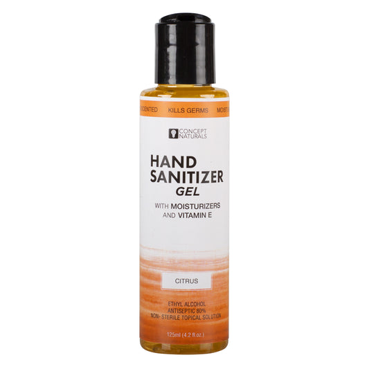 Concept Naturals Hand Sanitizer Gel - Citrus - 4.2 Fl. Oz. SEN-CN522 Concept Naturals Hand Sanitizer Gel - Citrus - 4.2 Fl. Oz. SEN-CN522